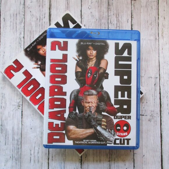 Deadpool 2 Blu-Ray 2 Disc Movie Set Super Duper Cut - Picture 2 of 6